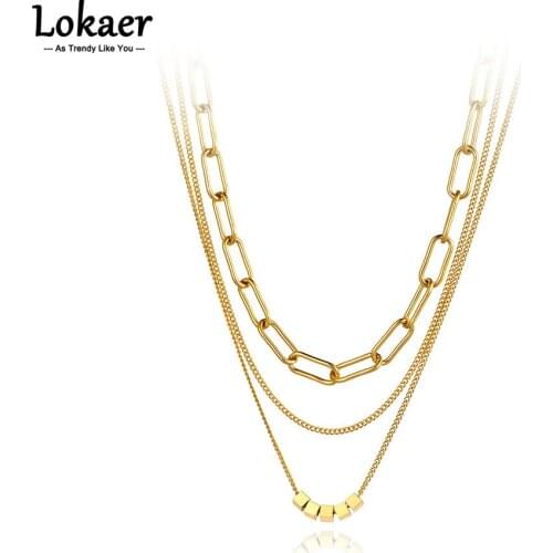 Lokaer Gold Chokers