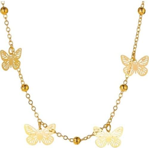 Miuoxion Personality Popularity Summer Beach Jewelry Hollow Butterfly Tassel Anklet For Women Feature Namour Charm Gift