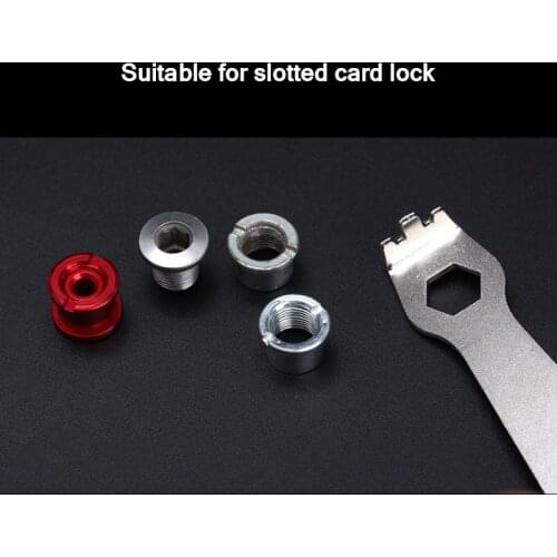 2020 New Bicycle Repair Tool Bike Crankset Bolt Fixed Wrench Mountain Bike Chain Wheel Disassembly Wrench Crank Spanner