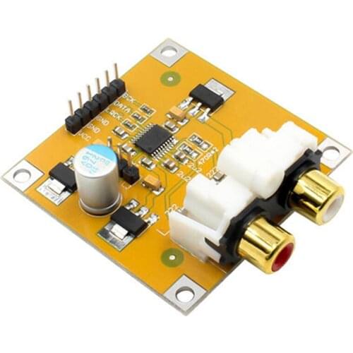 AU42 -PCM5102 DAC Decoder Board Audio Spectrum Analyzer Decodificador I2S Player Beyond ES9023 For Raspberry Pi DAC