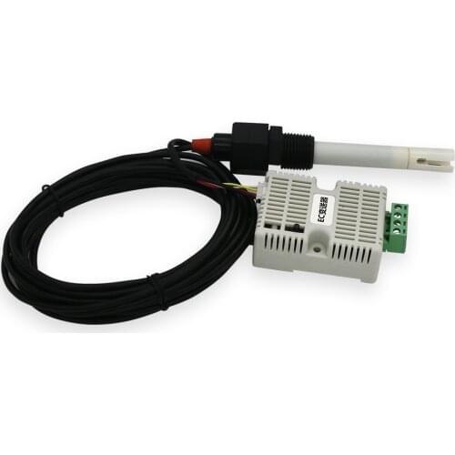 Conductivity Transmitter EC Value Detection TDS Sensor Module RS485 Voltage 4-20mA Online Water Quality Monitoring