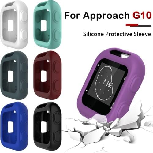 For Garmin Approach G10 Golf GPS Smart Watch Silicone Protective Sleeve Bumper Protective Shell Cover Case For Garmin G10