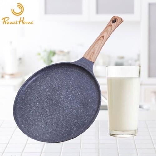 PizzatHome 20cm/24cm/28cm Non-Stick Pan Medical Stone Frying Cooking Pan Pancake High Quality Fry an Omelet Pan for All Cooker