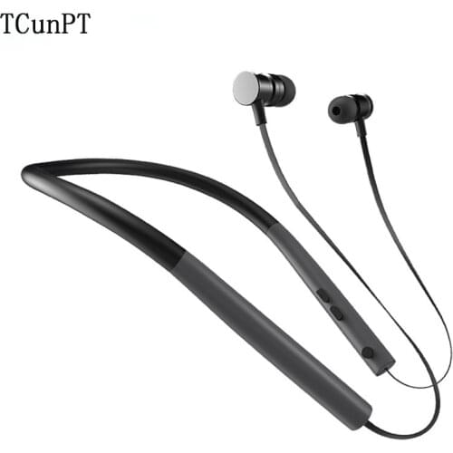 TCunPT New Bluetooth Earphone Sweatproof Sports Wireless Earphones with MIC Stereo Headphones for Phones IPhone Xiaomi Android