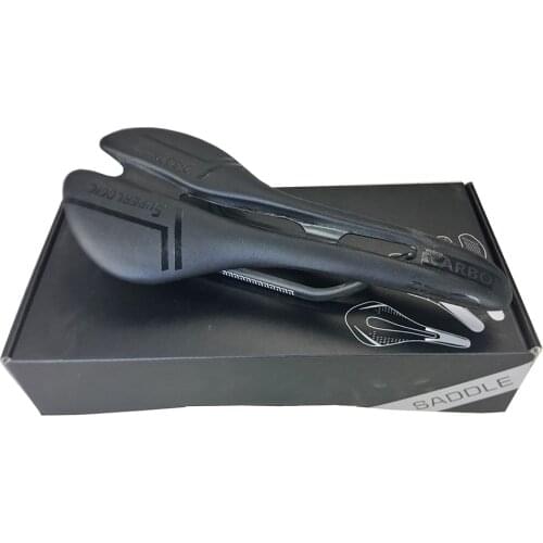 Bicycle Carbon Saddle mtb Comfort Open Full Carbon Fiber Bike seat Accessories parts for bicycle saddle superlight 120g