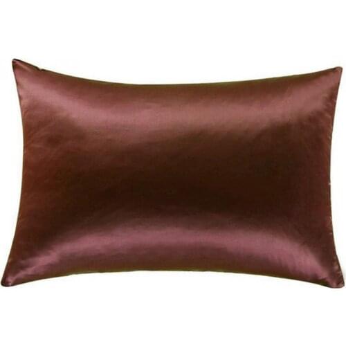 1 100% Silk Pillowcase Top Quality Pillow Case 1 Pc Pillow Cover Silk Pillow Case 51cm x 76cm 13 Colors to Choose