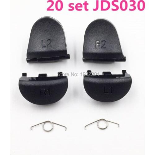 20 Set JDS-030 New Version L1 R1 L2 R2 Trigger Button L2 R2 Springs Replacement for Playstations 4 PS4 Controller JDS030 Version