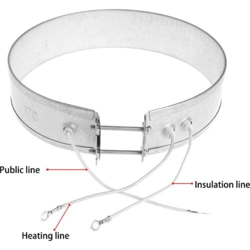 2021 New 170mm Thin Band Heater Element 220V 750W For Household Electrical Appliances New