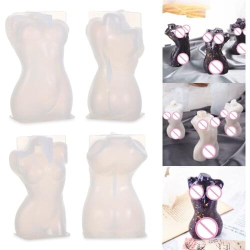 3D Model Body Art Silicone Jewelry Mold Model Resin Epoxy Casting Mould Candle Wax Mould DIY Craft Decoration Tool