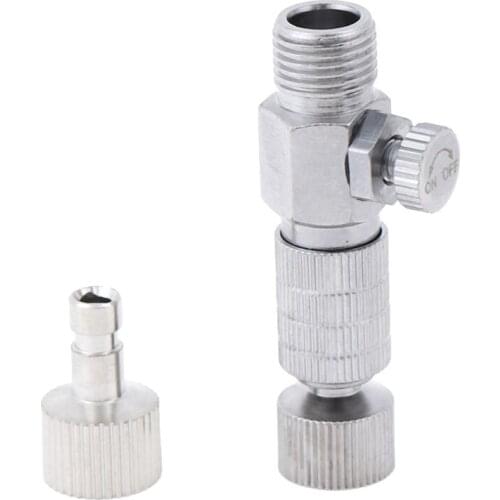 Airbrush Quick Release Coupling Disconnect Adapter With 1/8" Plug Fitting Part