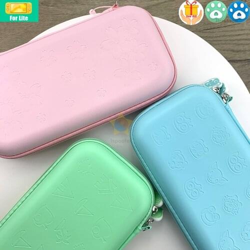 2021 For Nintend Switch Lite Carrying Case Bag Transport Storage Case Cover Cute Pink-Sakura Portable Travel Pouch Bag