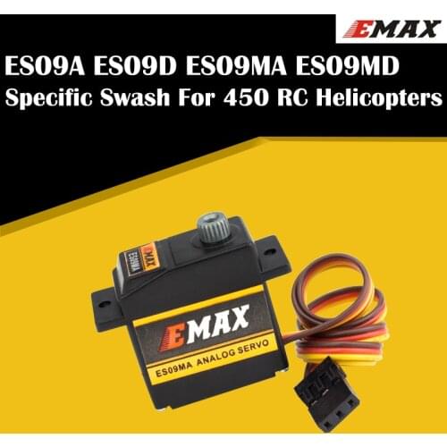 EMAX ES09MA ES09MD ES09A ES09D Servo Dual-Bearing Specific Swash For 450 RC Helicopters