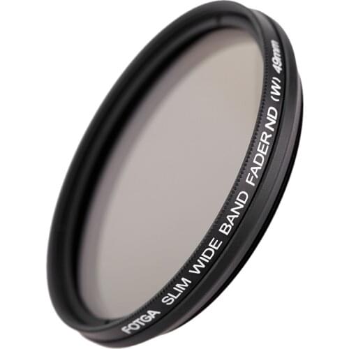 Fotga 49mm Slim Fader Variable ND Filter Adjustable Neutral Density ND2 to ND400