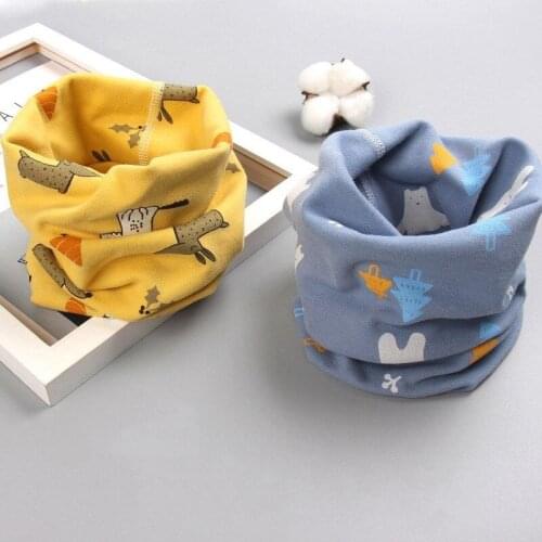 Cotton Bandana Bibs Baby Scarf Baby Bibs for Boys Girls Burp Cloths Lovely Kids Collars O Ring Neckerchief