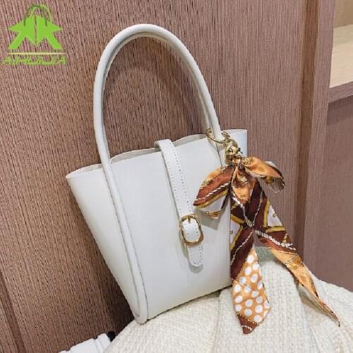 Fashion Ribbon Design Womens Shoulder Bags 2021 New High Quality Solid Color Shoulder Bag Designer Son and Mother Messenger Bag