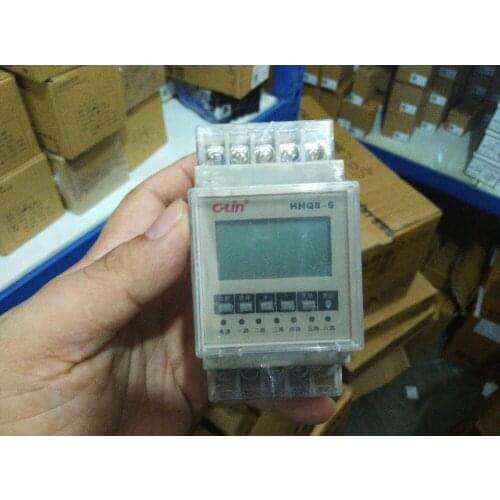 Brand new original authentic C-Lin HHQ8-6 time control switch 6 output AC220V