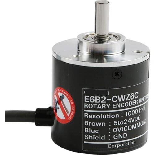 New Original E6B2-CWZ6C 1000P/R Rotary Encoder New 5-24VDC Open Abz Phase 1000 PPR E6B2CWZ6C Spot