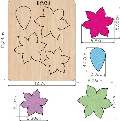 Flowers cutting dies 2019 new die cut &wooden dies Suitable for common die cutting machines on the market