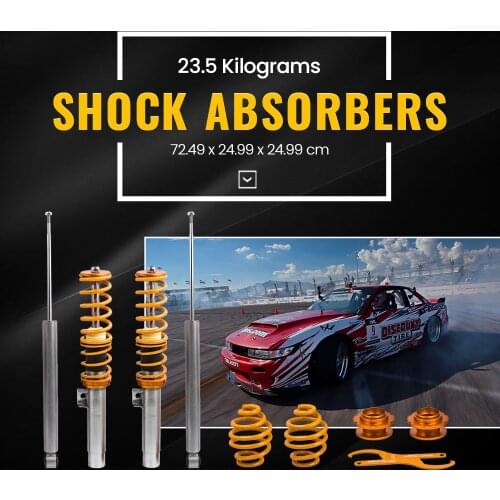 Coilover For BMW E46 Coupe Touring 3 Series Adjustable Suspension Coilovers Shocks