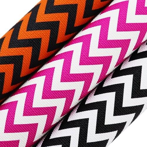 30x134cm Mini Roll Wave Faux Synthetic PU leather Fabric For Bags Bows Bome Decoration DIY Honghuxing CN250