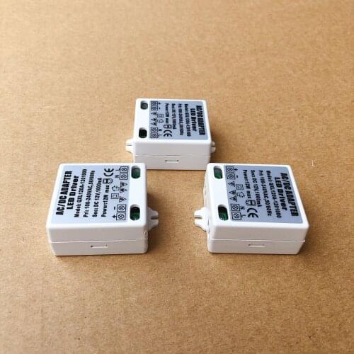 15PCS Constant Voltage AC100V-240V to DC12V 6W 0.5A LED Strip Power Supply 6W LED Driver 12V Lighting Transformers