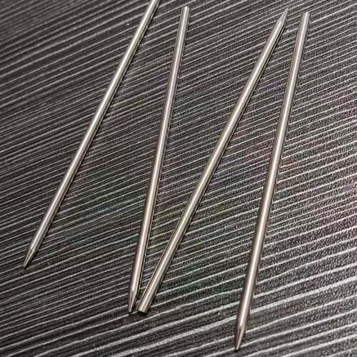 4 pcs, Machine Tool Parts 3mm *100mm/120mm./150mm SS304 One End Pointed Head Closed Temperature Sensor Thermocouple Probe