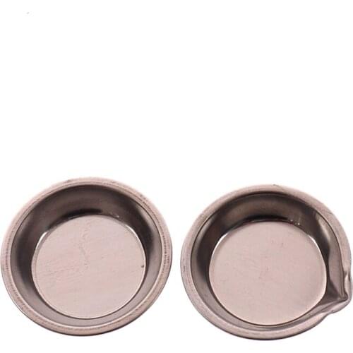 6pcs/set Metal Color Paint Tray Mixing Color Tinting Dish for Gundam Model Tools