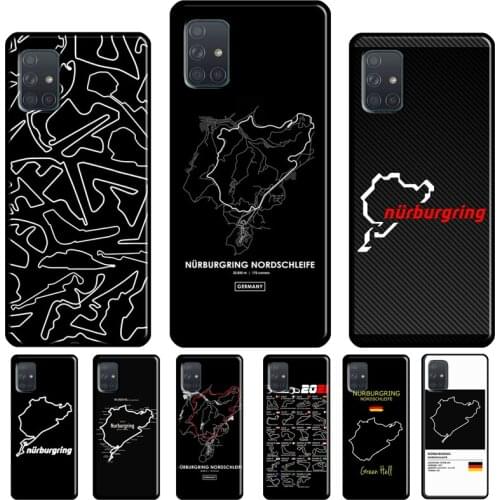 Nurburgring F1 Circuit For Samsung Galaxy A72 A32 A12 A51 A71 A01 A02S A20e A21S A50 A70 A40 A42 A52 Phone Case