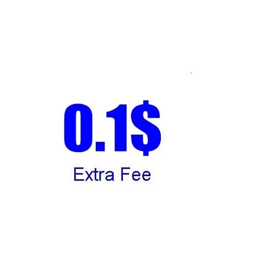 Extra Fee, 0.1 dollar