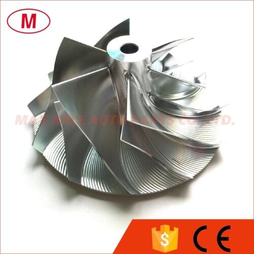 GT3037 452708-0001 Racing High Performance Turbo Aluminum 2068/Milling/Turbo Billet Compressor wheel 57.04/76.13mm 6+6 blades
