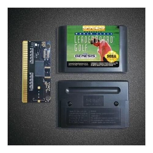 World Class Leader Board - 16 Bit MD Game Card for Sega Megadrive Genesis Video Game Console Cartridge