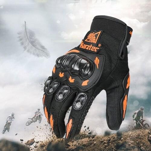 Quality Motorcycle Gloves men women moto leather Carbon cycling winter gloves motorbike motorcross ATV motor