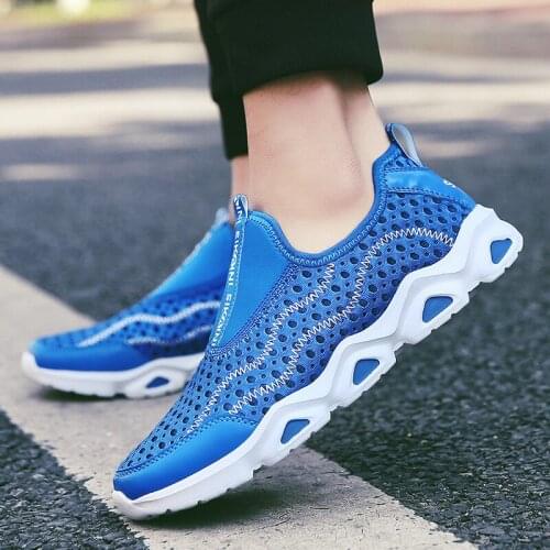 Man Sport Running Shoes Outdoor Breathable Comfortable Couple Shoes Lightweight Athletic Sneaker For Men and Women
