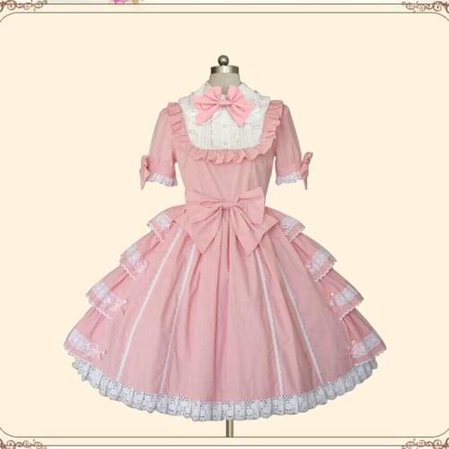New products full custom-made spring and summer cake skirt tutu skirt bow slim slimming dream lady short-sleeved dress 2021 LL