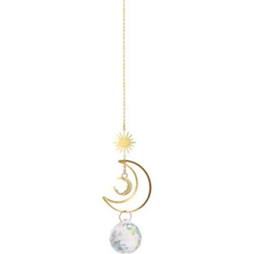 Suncatcher Pendant Faux Crystal Pendant Beautiful Chandelier Wind Chimes Hanging Sun Catcher Pendant Window Garden Decoration