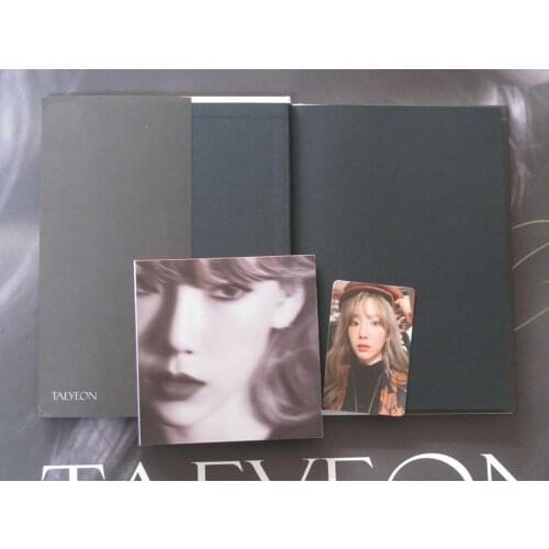 Hand Signed SNSD Taeyeon autographed 2nd SOLO album Purpose CD+signed photo K-POP 102019