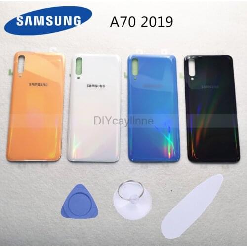 Samsung Galaxy A70 2019 A705 A705F A705FN/DS Back Housing Cover Rear Battery Case Replacement + Adhesive Sticker