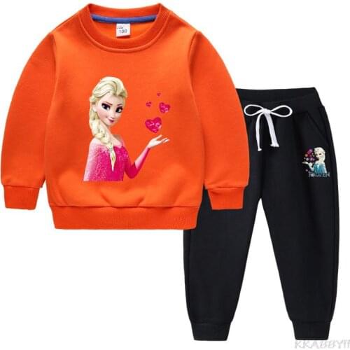 Disney Kids Tracksuit Autumn Boys Clothes Sets Children Clothing for Girls Boy Sport Suits Spring