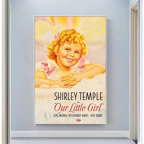 V0428 Our Little Girl Vintage Classic Movie Wall Silk Cloth HD Poster Art Home Decoration Gift