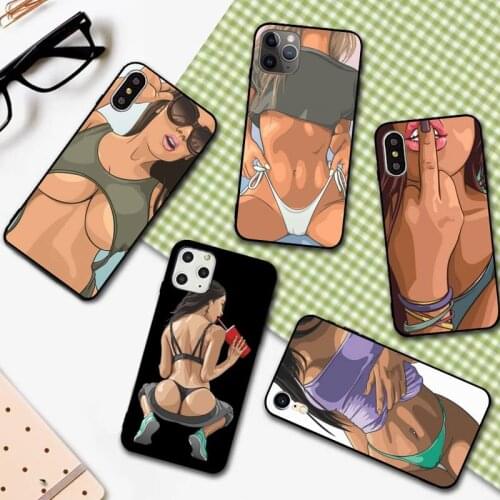 YNDFCNB Sexy Hot Girl Summer Twerk It Swag On Phone Case for iPhone 11 12 pro XS MAX 8 7 6 6S Plus X 5S SE 2020 XR cover
