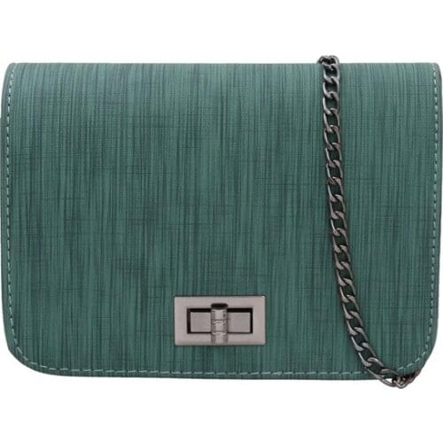 Lady Lock Crossbody Messenger Bag New Arrival Simple Flap Shoulder Bags for Girls Purse Clutch Retro Pu Leather Women Handbag