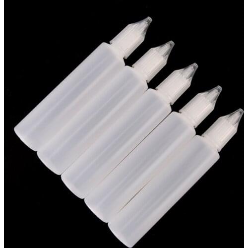 1pcs 15/30ml Glue Applicator Needle Squeeze Bottle For Paper Quilling DIY Scrapbooking Paper Craft Tool Needle Bottle