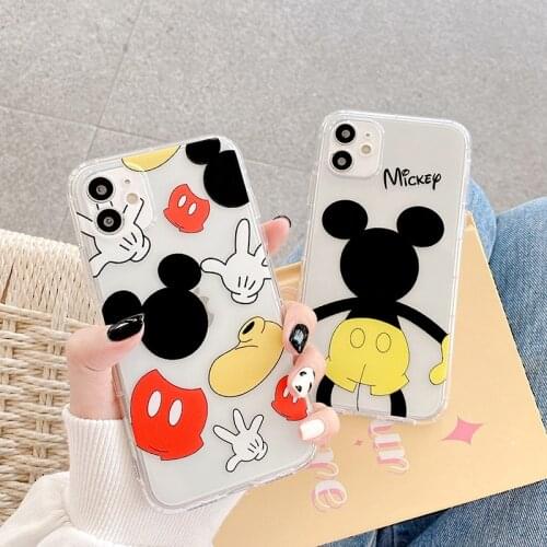 Disney Minnie Mickey for iPhone 7/8/Plus X/XS/XR/XS Max 11/11 Pro / 11Max/12/12pro/12min12promax Anti-drop phone case Cartoons