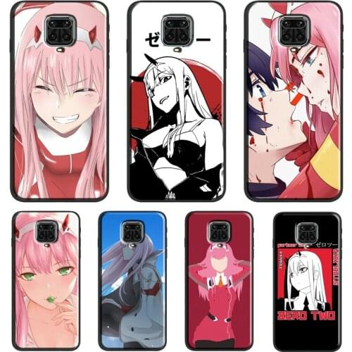 Zero Two Anime Case For Xiaomi Redmi Note 10 Pro 7 8 9S 8T Note 9 Pro Back Cover For Redmi 9A 9C 9T 7A 8A