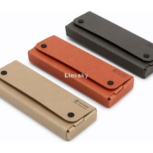 Midori Pulp Pasco Pen Case,Beautiful minimalist design , Stylish and pen case,tough, water resistant material