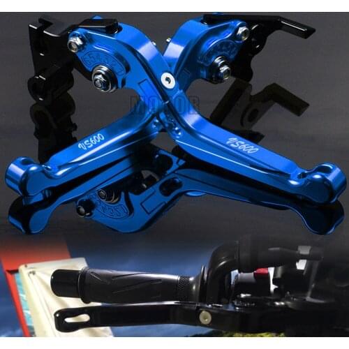 CNC Aluminum Motorcycle Brake Clutch Levers For Suzuki VS600 GLPS-GLPT 1995-1996 Adjustable Folding Extendable VS 600 GLPS GLPT