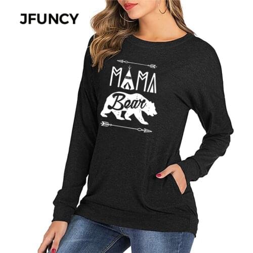 JFUNCY Oversize Loose Long Sleeve T Shirt Women 2020 Autumn Winter Woman Tees Tops Plus Size Casual Lady Pullover Female T-shirt