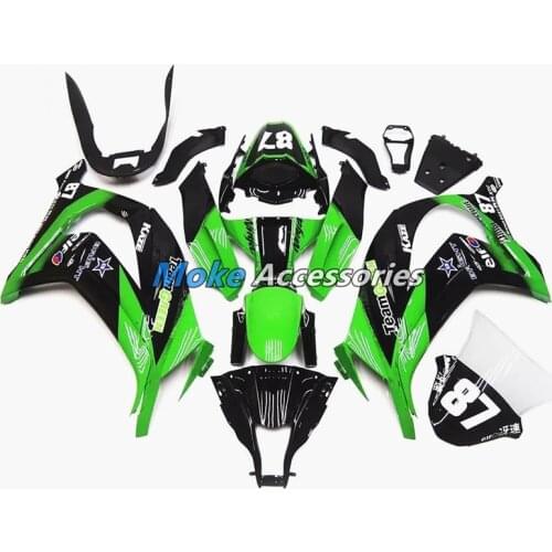 Motorcycle Fairings Kit Fit For zx-10r 2011 2012 2013 2014 2015 Bodywork Set High Quality ABS Injection NEW Ninja Black Green