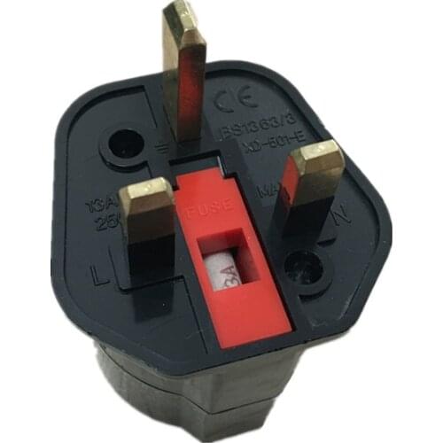 Multifunctional EU to UK Plugs Adapter EU to UK Plugs Power Converter Plugs 2 Pin Socket EU to UK Travel Adapter