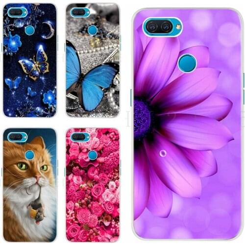 Soft TPU Case For Oppo A12 Case CPH2083 CPH2077 Cute Silicone Colorful Flower Phone Cases For Oppo A12 A 12 OppoA12 Cover Coque